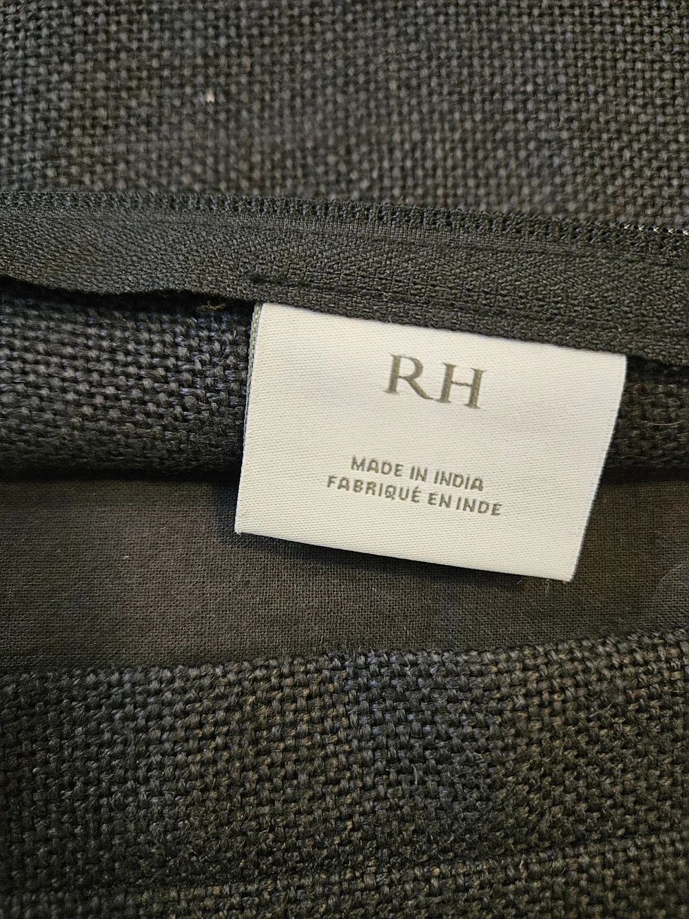 Restoration Hardware RH Teton Merino Wool Geo Lumbar Pillow Aztec Rustic 21x13